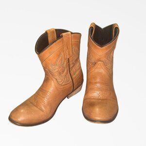 Dingo Tan Ankle Boots